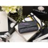 Replica Chanel Small Calfskin Shopping Bag AS2295 Black