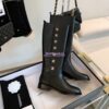 Replica Chanel 19 Large Flap Bag AS1161 Lambskin Purple 2