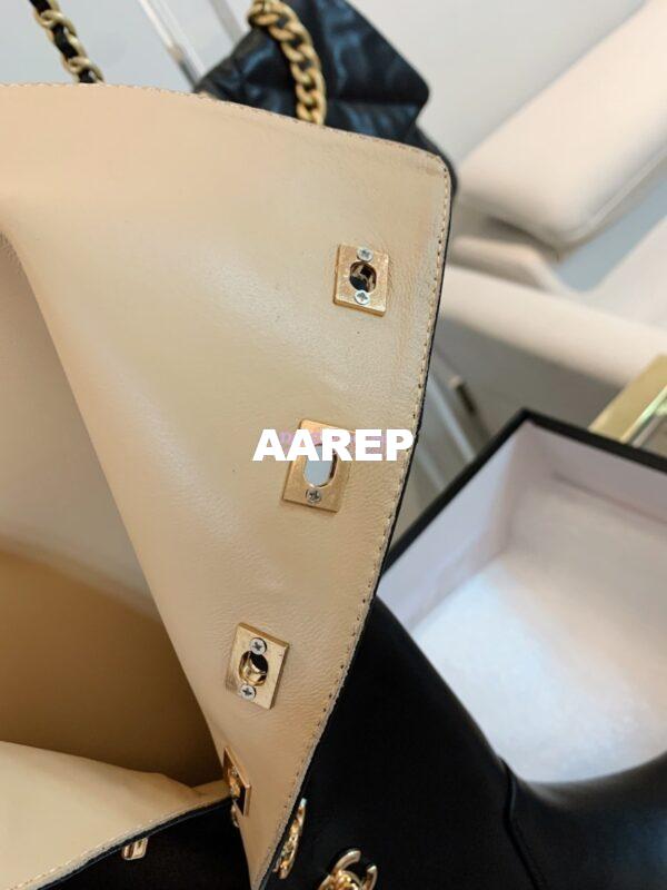 Replica Chanel Vintage 14CC Calfskin Long Boots G25185 12