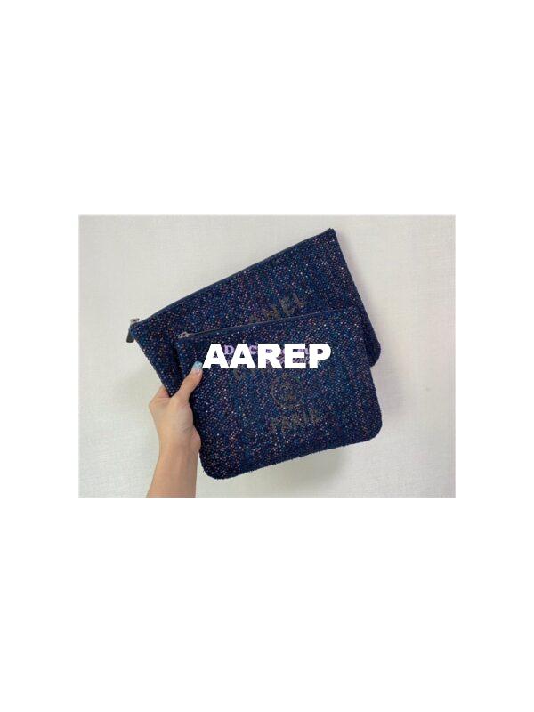Replica Chanel Viscose Sequins Pouch A81980 3