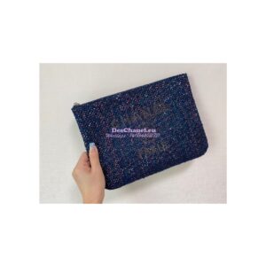 Replica Chanel Viscose Sequins Pouch A81980 2