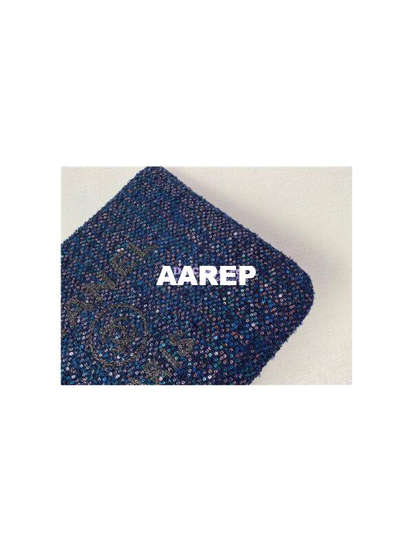 Replica Chanel Viscose Sequins Pouch A81980 5