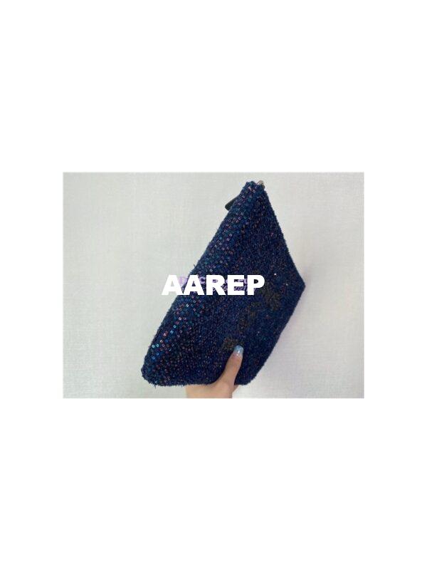 Replica Chanel Viscose Sequins Pouch A81980 6