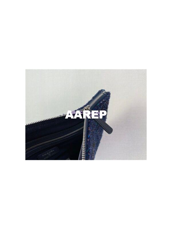 Replica Chanel Viscose Sequins Pouch A81980 10