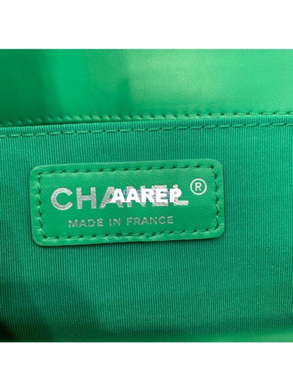 Replica Chanel Le boy Lambskin Bag 67086 Green 16