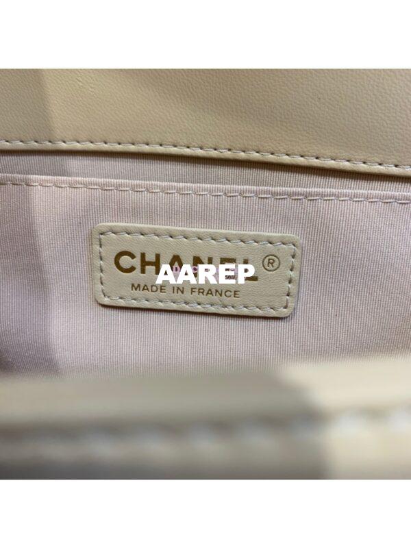 Replica Chanel Le boy Lambskin Bag 67086 Beige 8