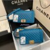 Replica Chanel Le boy Lambskin Bag 67086 Beige