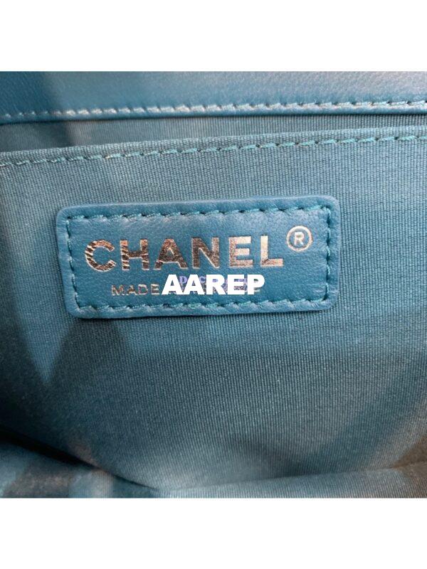 Replica Chanel Le boy Lambskin Bag 67086 Turquoise 15