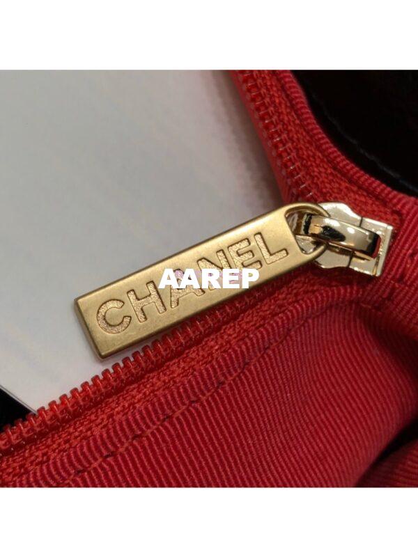 Replica Chanel Shiny Aged Calfskin Shopping Bag AS1945 Black 6
