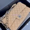Replica Chanel CF 1112 Classic Flap Caviar in Grey Bag
