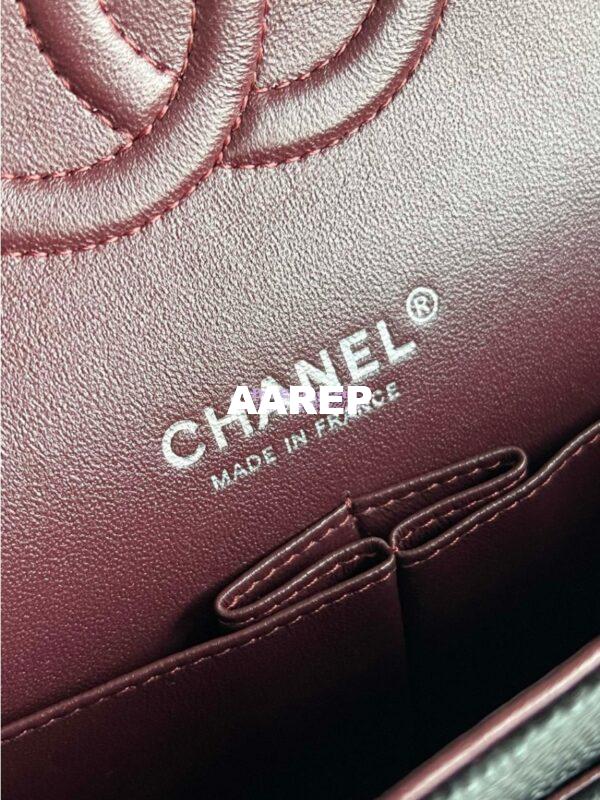 Replica Chanel CF 1112 Classic Flap Caviar in Black Bag 11