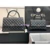 Replica Chanel CF 1112 Classic Flap Caviar in Black Bag
