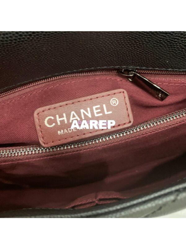 Replica Chanel Coco Grained Calfskin Flap Bag 92991 So Black 15