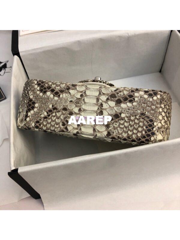 Replica Chanel Python Small 20cm Classic Flap Bag 25 13