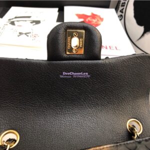 Replica Chanel Python Small 20cm Classic Flap Bag 24 2