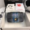 Replica Chanel Python Small 20cm Classic Flap Bag 22 2