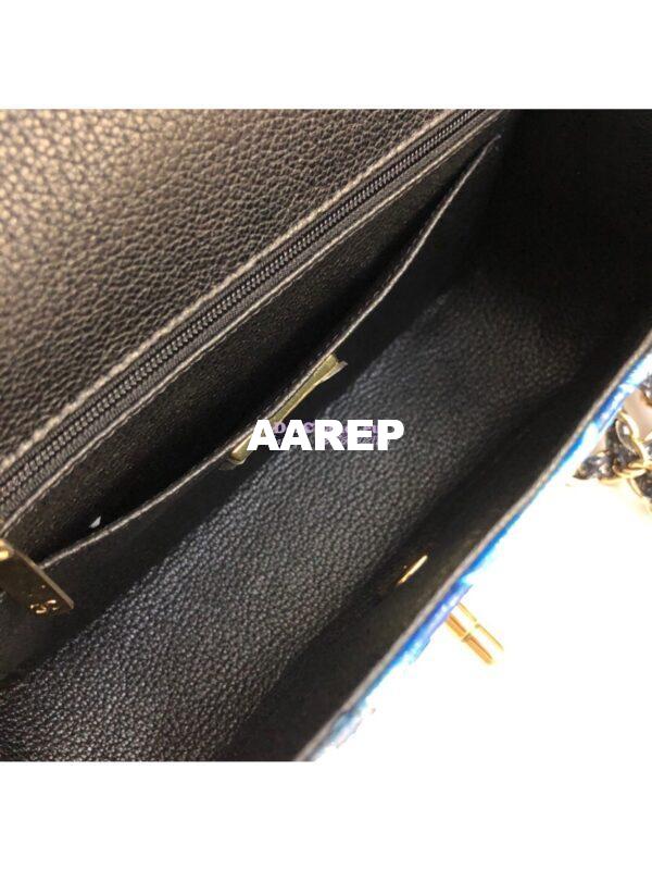 Replica Chanel Python Small 20cm Classic Flap Bag 23 9