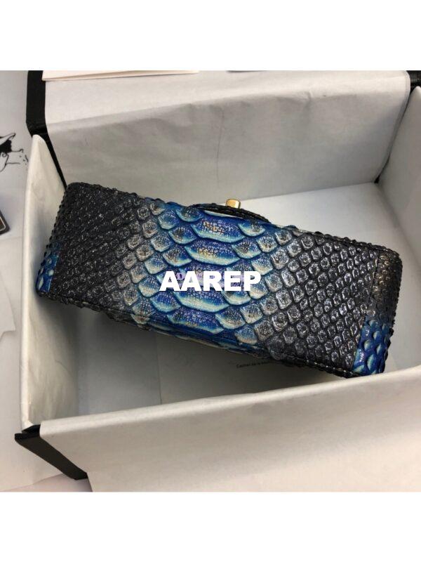 Replica Chanel Python Small 20cm Classic Flap Bag 23 11
