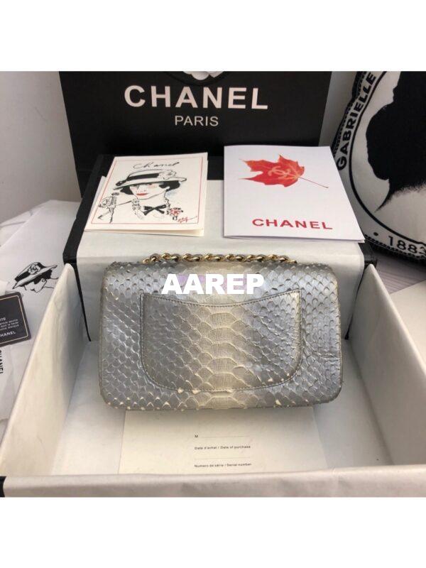 Replica Chanel Python Small 20cm Classic Flap Bag 21 3