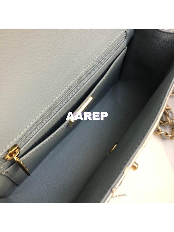 Replica Chanel Python Small 20cm Classic Flap Bag 21 5