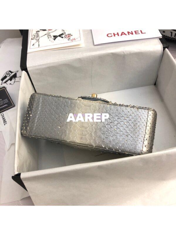 Replica Chanel Python Small 20cm Classic Flap Bag 21 8
