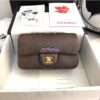 Replica Chanel Python Small 20cm Classic Flap Bag Gold 2