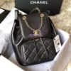 Replica Chanel Classic Lambskin Wallet On Chain WOC Purple Bag 2