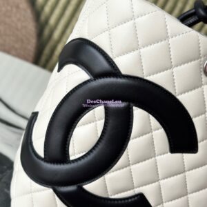Replica Chanel Vintage Large Cambon Tote Bag Limited Edition  White 2
