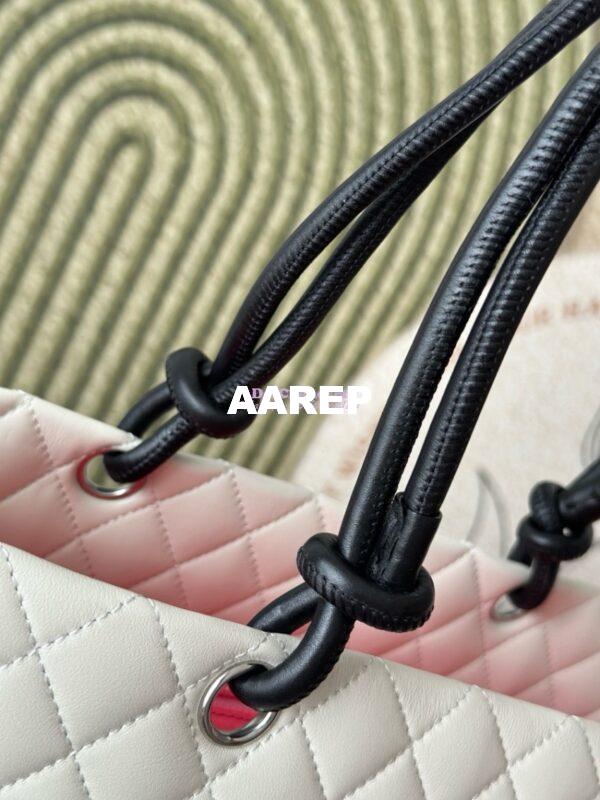 Replica Chanel Vintage Large Cambon Tote Bag Limited Edition  White 6