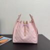 Replica Chanel 25C Small Bucket Bag in Grained Calfskin AS5293 Pink