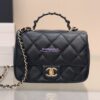 Replica Chanel 25C Large Bucket Bag in Grained Calfskin AS5311 Pink