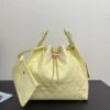 Replica Chanel 25P Mini Flap Bag With Top Handle AS5354 Black