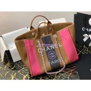 Replica Chanel Viscose Multicolor Deauville Bag A66941 2