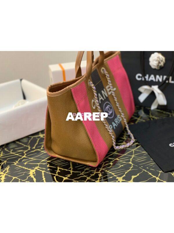 Replica Chanel Viscose Multicolor Deauville Bag A66941 3