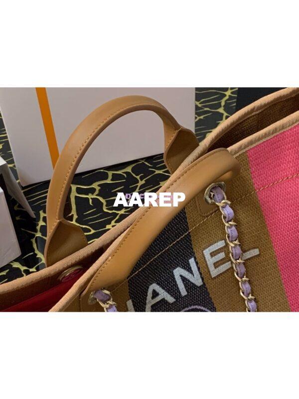 Replica Chanel Viscose Multicolor Deauville Bag A66941 4