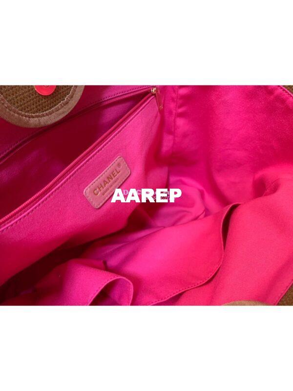 Replica Chanel Viscose Multicolor Deauville Bag A66941 8