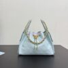Replica Chanel 25C Small Bucket Bag in Grained Calfskin AS5293 Pastel Green 2