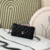 Replica Chanel SS25 Clutch with Chain with Top Handle Bag Metal Resin AP4498 White 2