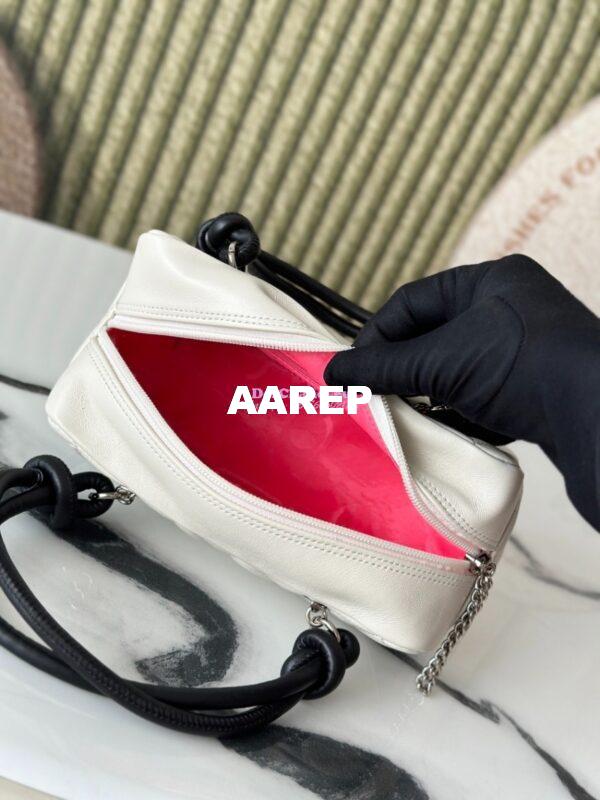 Replica Chanel Vintage Cambon Bowler Bag Limited Edition White 8