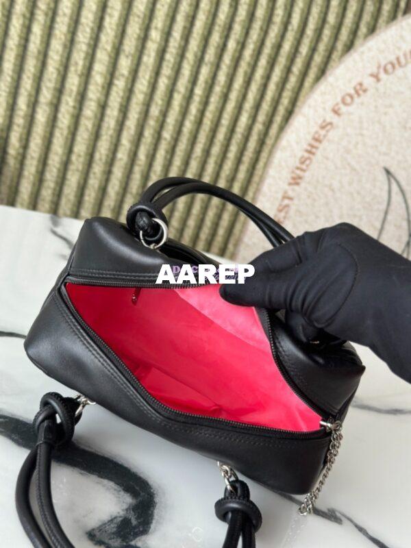 Replica Chanel Vintage Cambon Bowler Bag Limited Edition Black 6