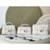 Replica Chanel 25P Small Flap Bag With Top Handle  AS5355 White