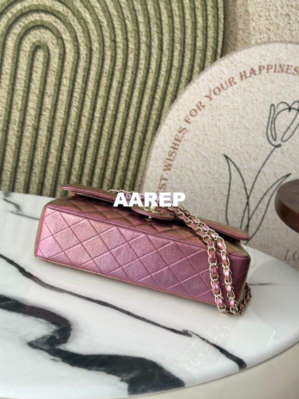 Replica Chanel 25A CF Classic Double Flap Bag in Iridescent Lambskin Mermaid Limited Edition 11