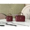 Replica Chanel New Clutch With Chain in Lambskin AP2303 Wine 2