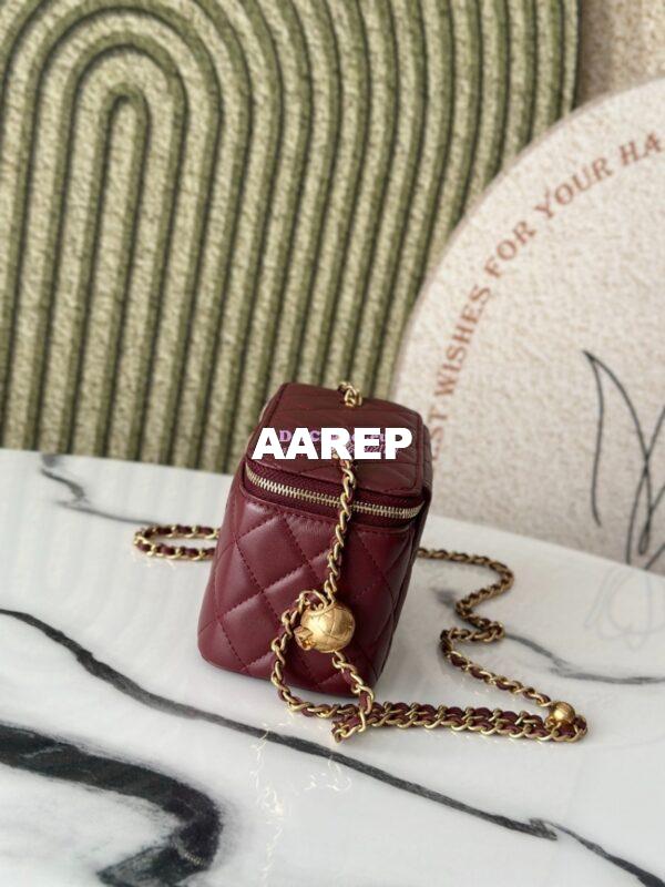 Replica Chanel New Clutch With Chain in Lambskin AP2303 Wine 5