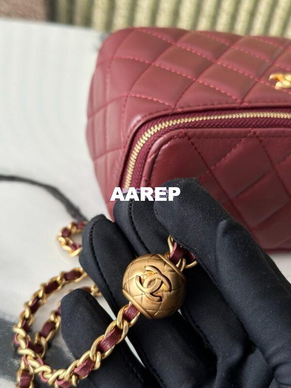 Replica Chanel New Clutch With Chain in Lambskin AP2303 Wine 6