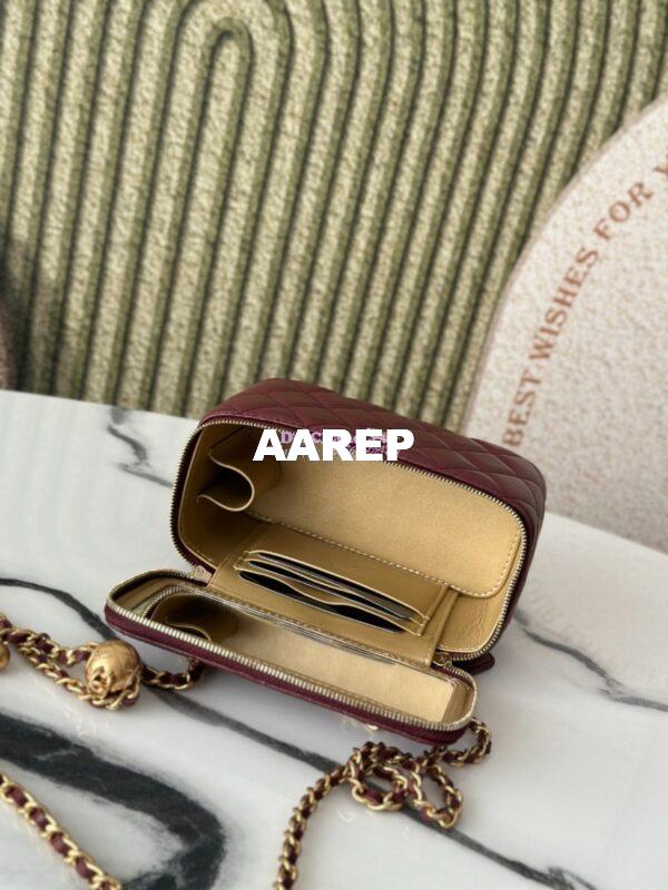 Replica Chanel New Clutch With Chain in Lambskin AP2303 Wine 10