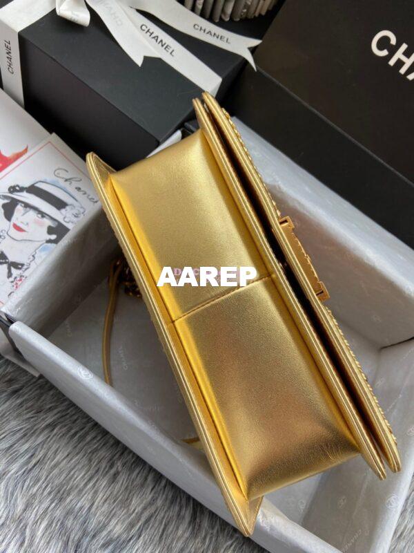 Replica Chanel Python Boy Bag with Handle 23 6