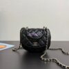 Replica Chanel 25C Large Bucket Bag in Washed Denim AS5311 Black 2