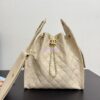 Replica Chanel SS25 Large Bucket Bag in Shiny Lambskin Gold Hardware AS5406 Black 2