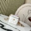 Replica Chanel New Mini Vanity With Charm Chain in Lambskin AP1447 Wine 2